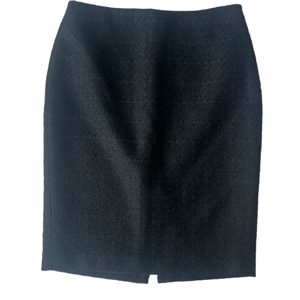 Calvin Klein Women's Black Pencil Career Office Fully Lined Skirt sz 4